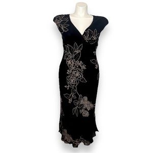 VTG Jones New York  Midi floral slip dress